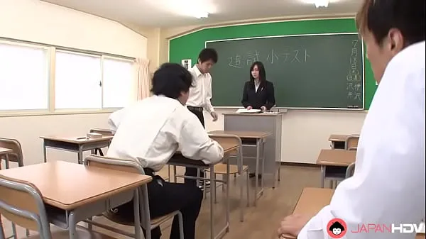 Two Asian Men Fuck Her Wet Pussy In Public Orgy