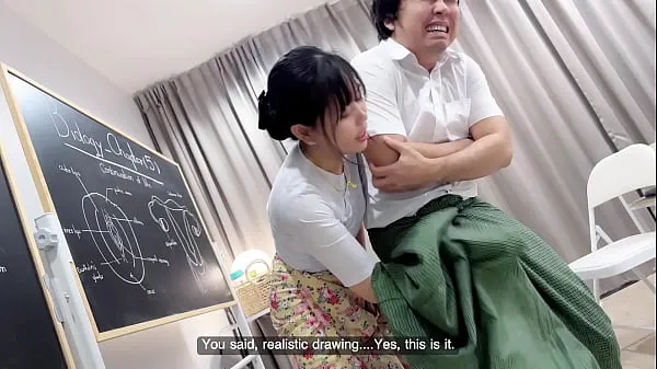 Strapped MILF Teacher Gets Brutal Creampie Sex Scene