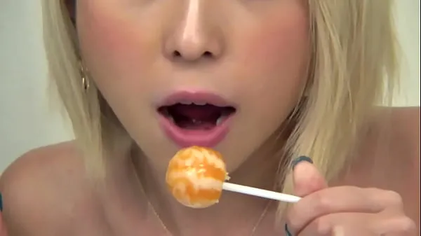 Wet Tongue Tease: Blonde Babe Licks Nikku’s Cock to Cum